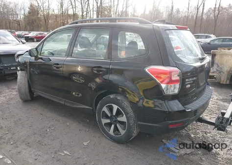 2017 Subaru Forester 2.5I from USA, damaged, VIN JF2SJABC0HH501102